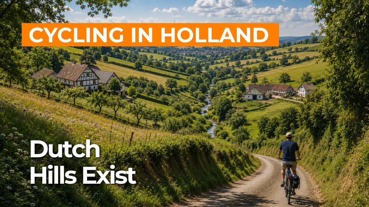 Cycling route Limburgse Heuvelland and Vaalserberg video