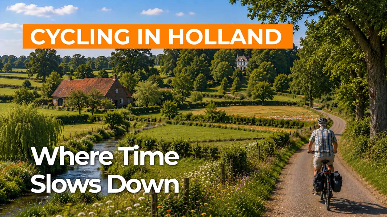 Cycling route Achterhoek and Bronckhorst video