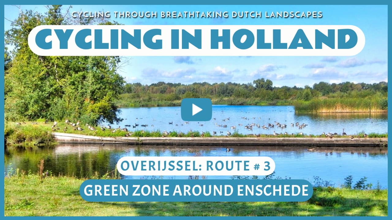 Virtual cycling through the Green zone around Enschede