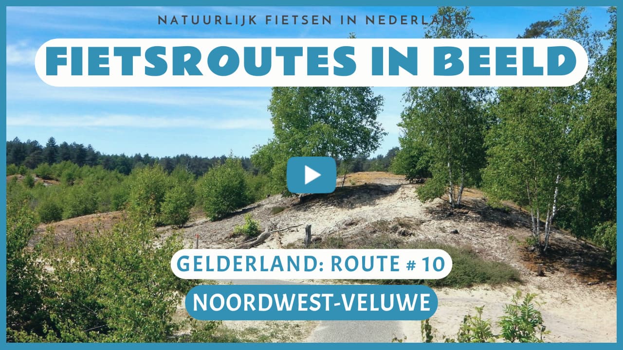 Virtueel fietsen door Noordwest-Veluwe