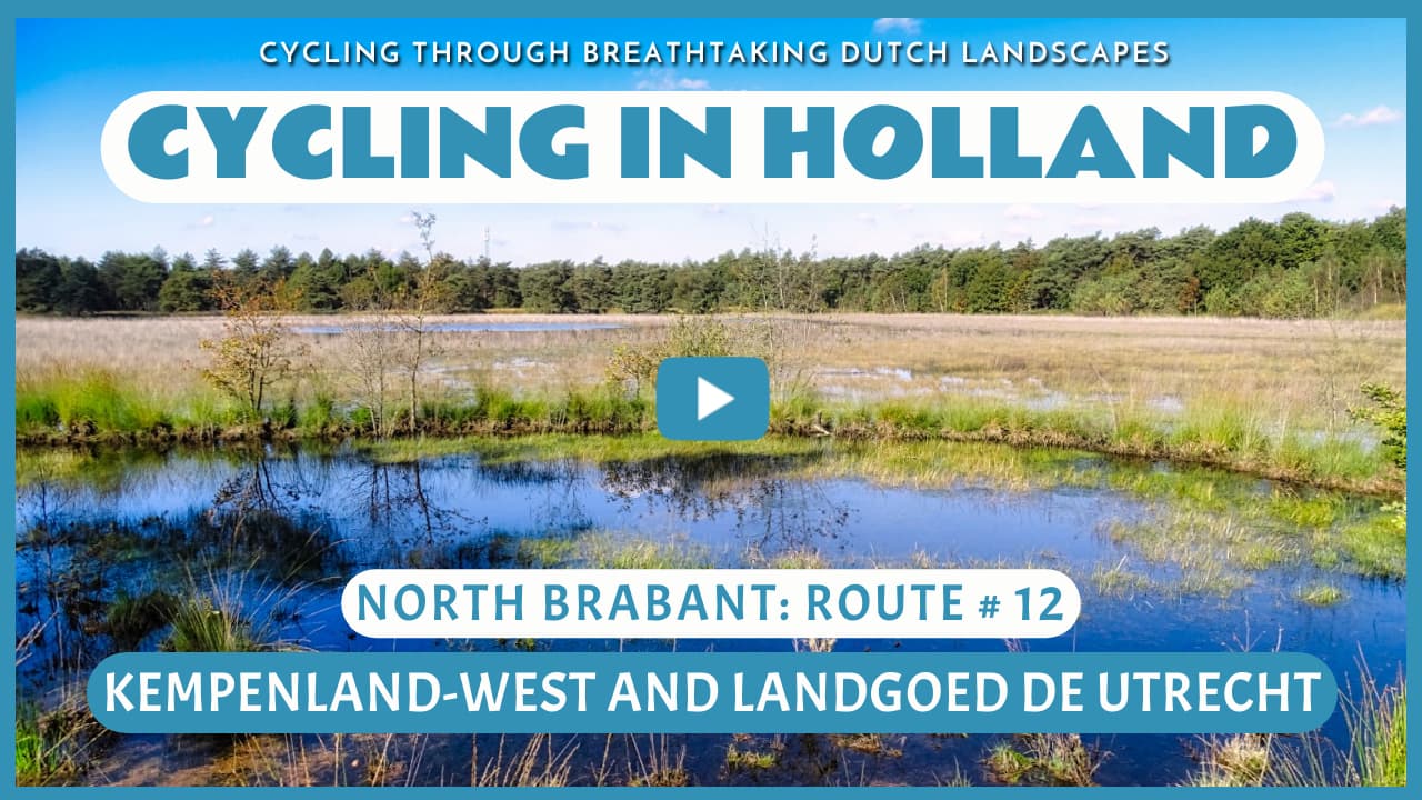 Virtual cycling through Kempenland-West and Landgoed De Utrecht