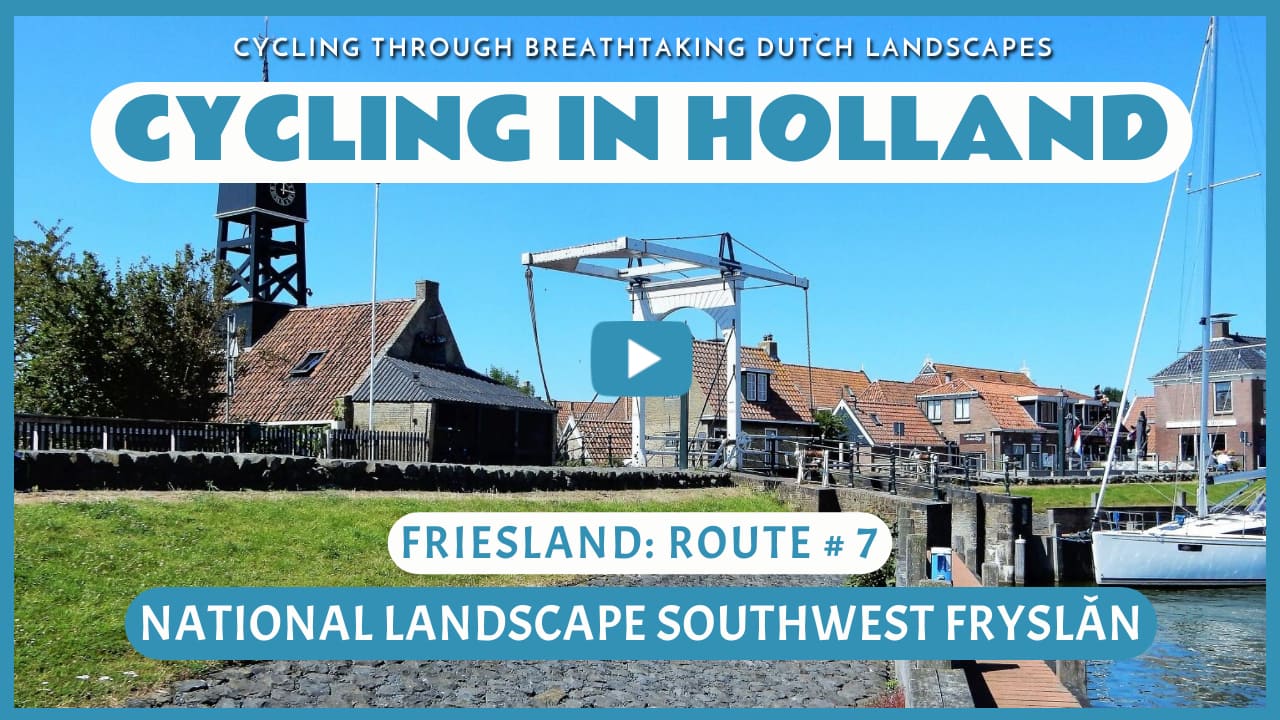 Virtual cycling through the National Landscape Southwest Fryslân