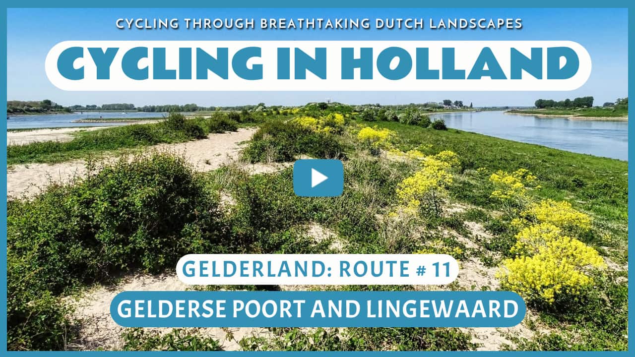 Virtual cycling through the Gelderse Poort and the Lingewaard