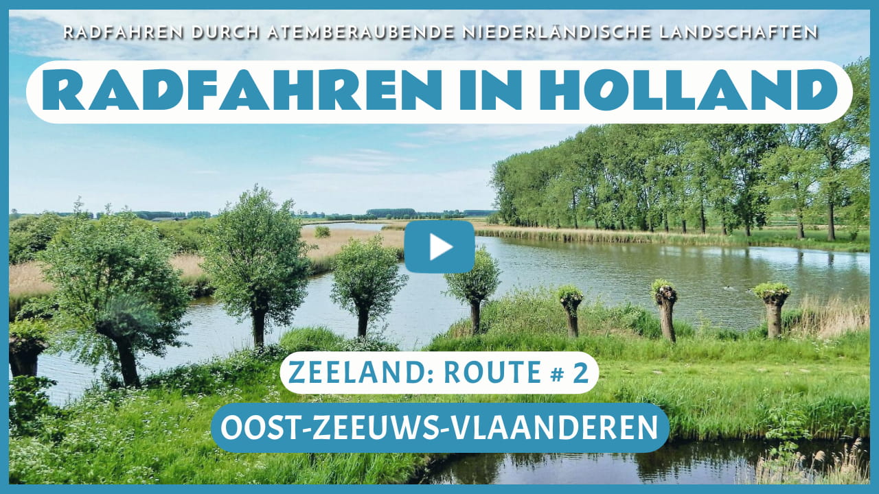 Virtuelles Radfahren in Oost-Zeeuws-Vlaanderen