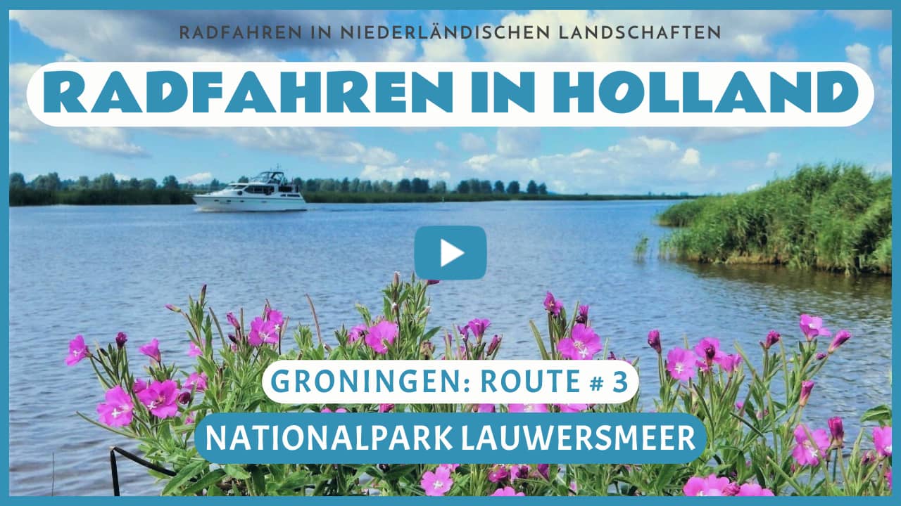 Virtuelles Radfahren durch den Nationalpark Lauwersmeer