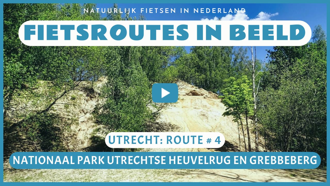 Virtueel fietsen door het Nationaal Park Utrechtse Heuvelrug en de Grebbeberg