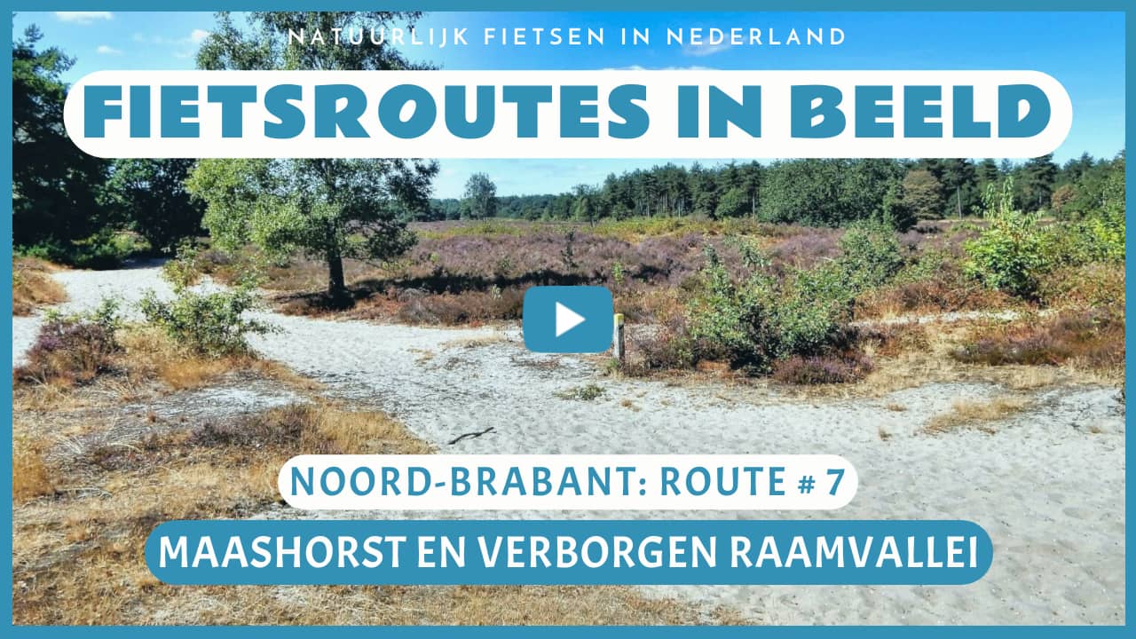 Virtueel fietsen in de Maashorst en de Verborgen Raamvallei