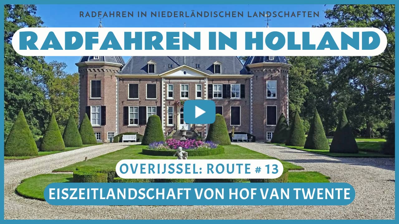 Virtuelles Radfahren durch die Eiszeitlandschaft im Hof van Twente