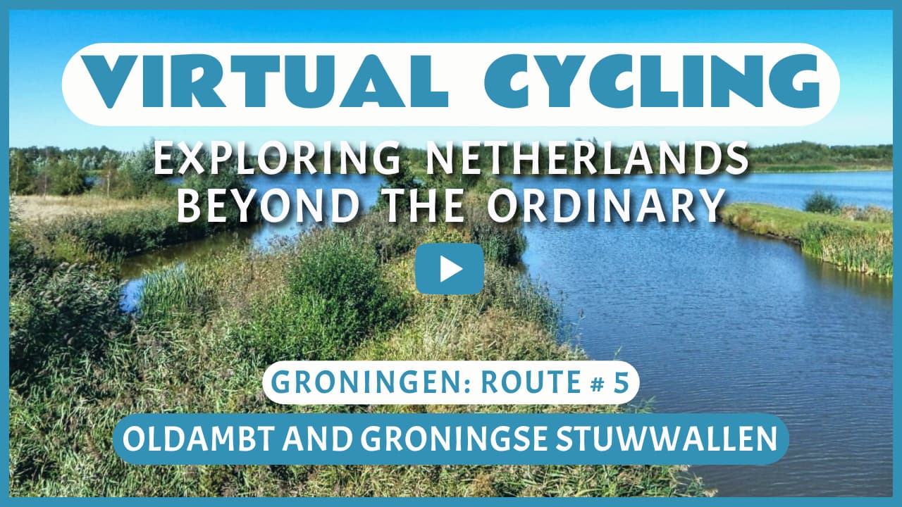 Virtual cycling in Oldambt and Groningse Stuwwallen