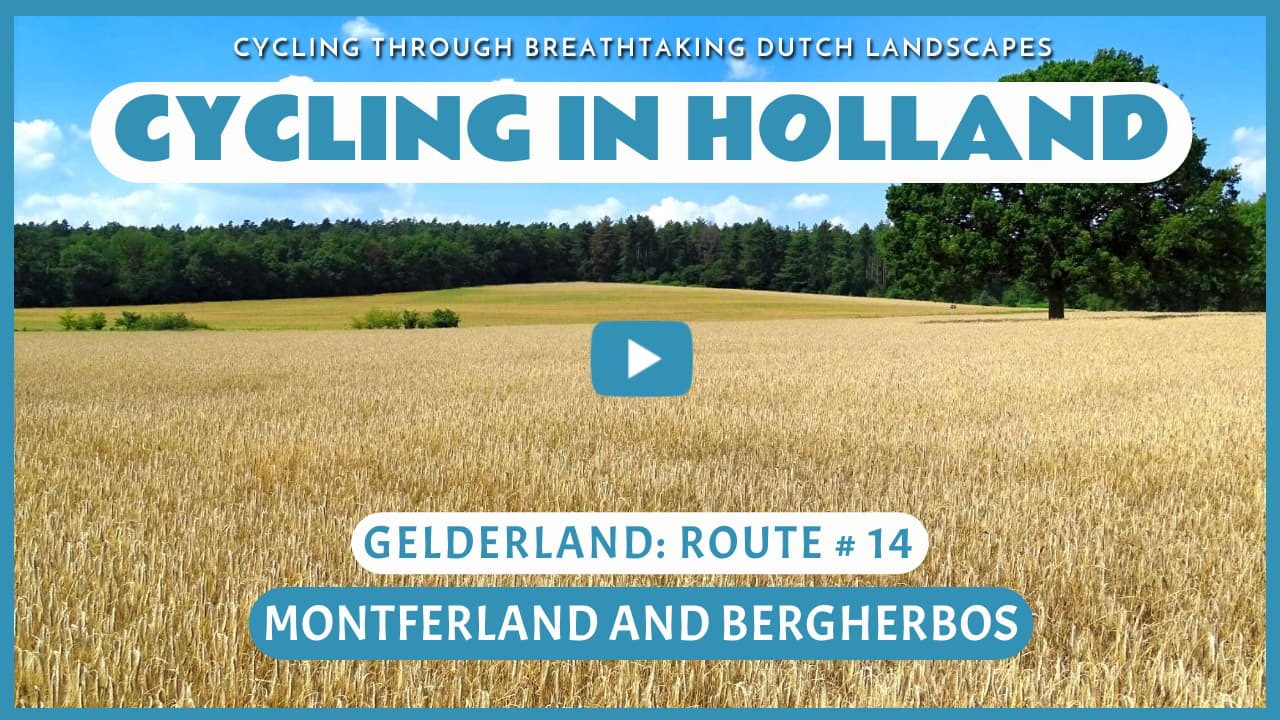 Virtual cycling through Montferland and the Bergherbos