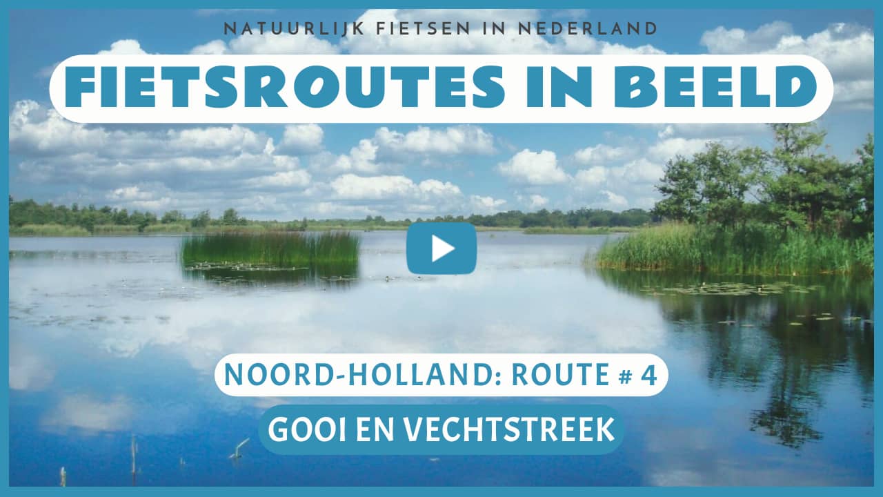 Virtueel fietsen in de Gooi- en Vechtstreek