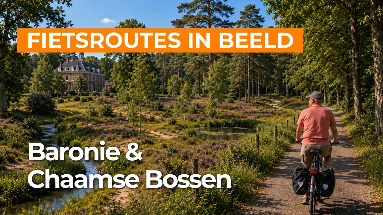Fietsroute Baronie van Breda en Chaamse Bossen video
