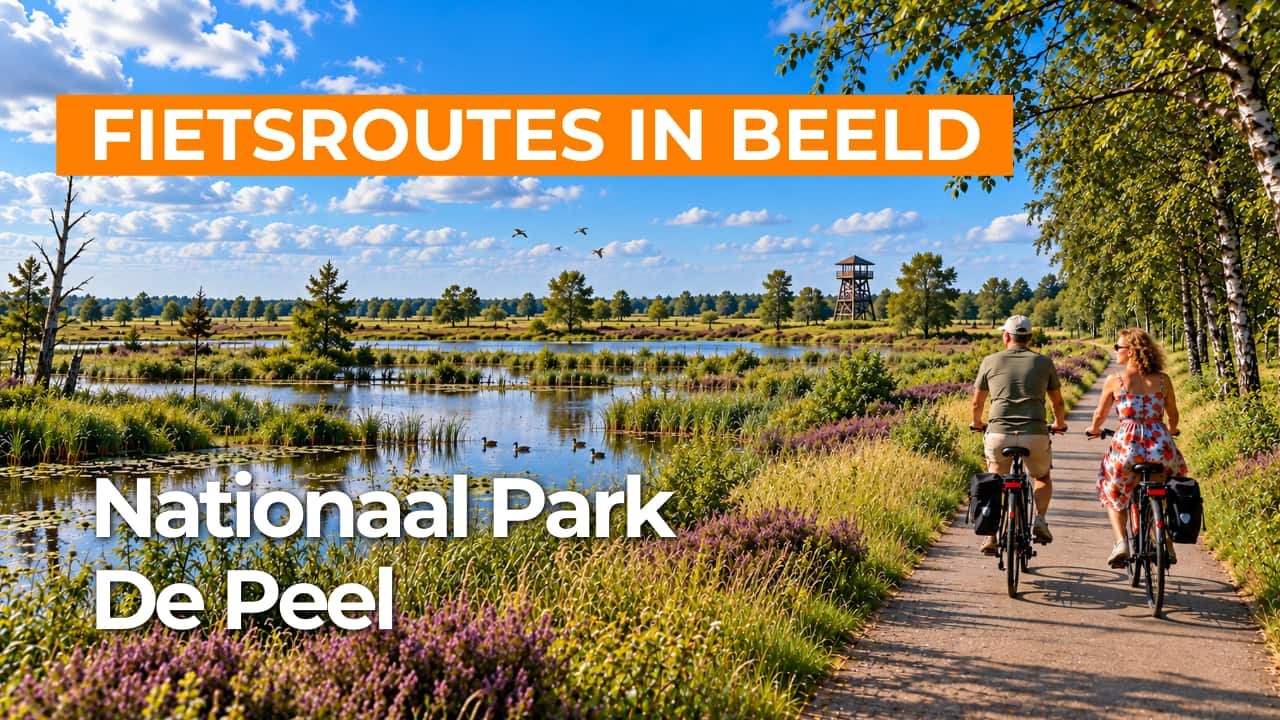 Virtueel fietsen door Nationaal Park De Peel