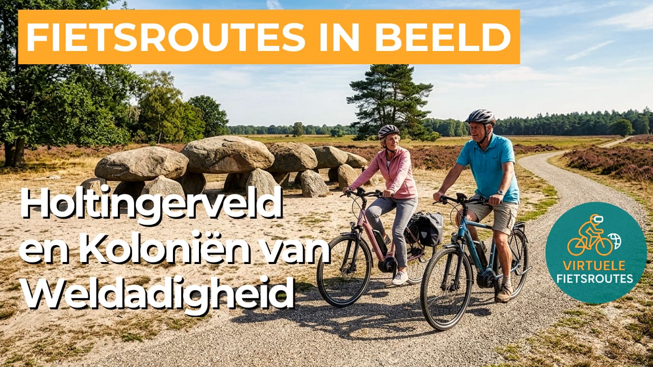 Fietsroute Holtingerveld en Koloniën van Weldadigheid video