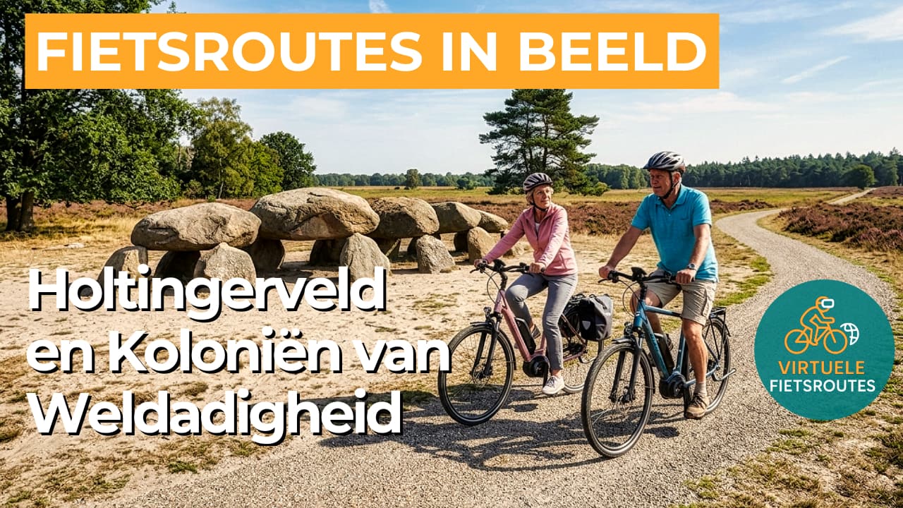 Cycling route Holtingerveld and Colonies of Benevolence video