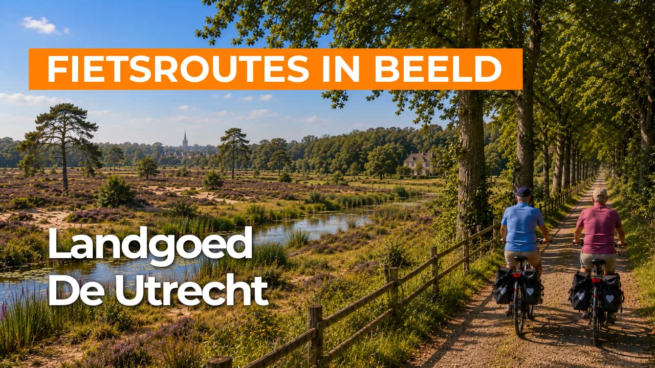 Fietsroute Kempenland-West en Landgoed De Utrecht video