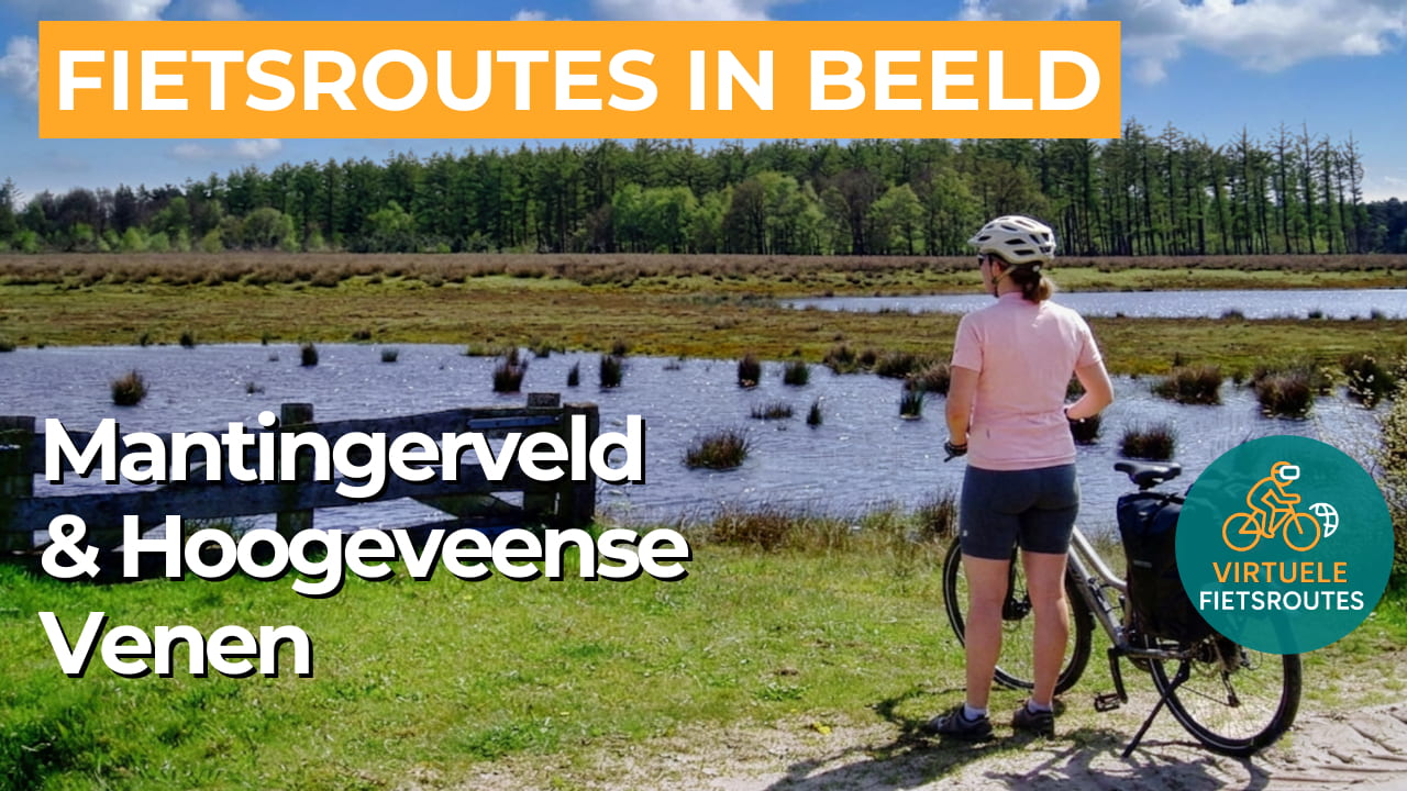 Fietsroute Mantingerveld en Hoogeveense Venen video