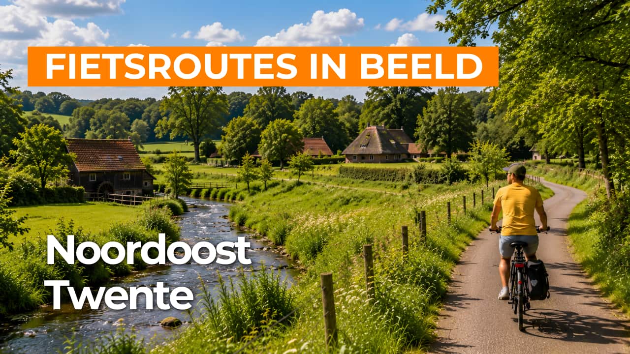 Fietsroute Nationaal Landschap Noordoost-Twente video