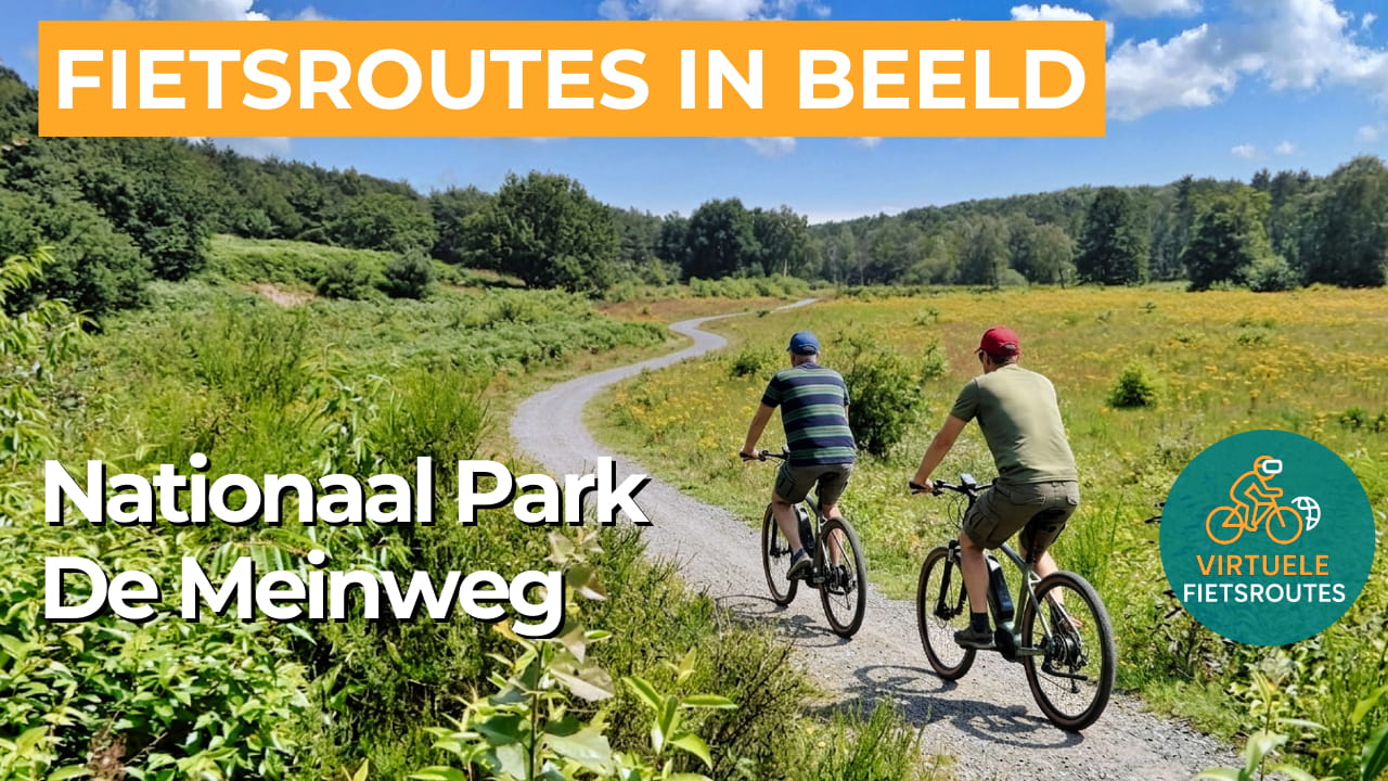 Fietsroute Nationaal Park De Meinweg video
