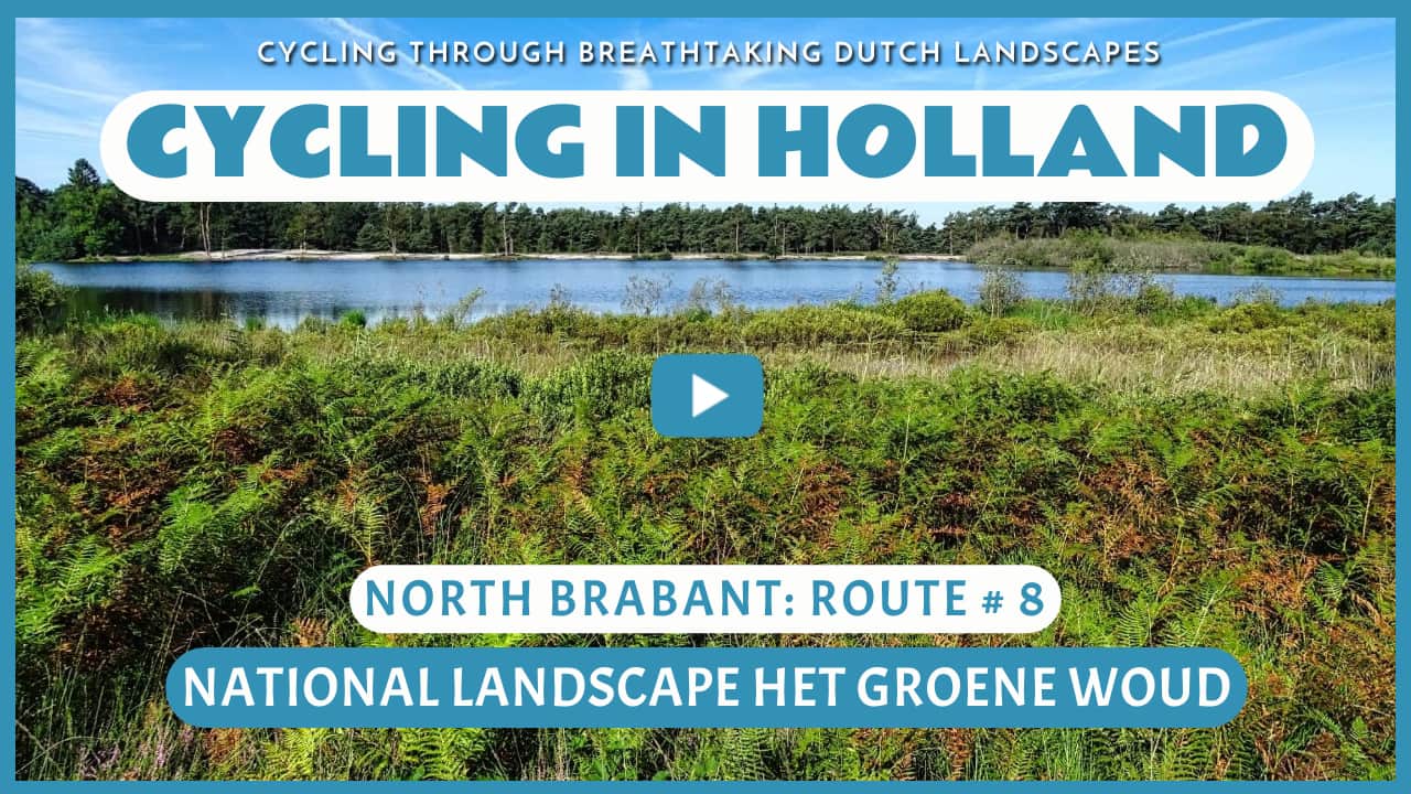 Virtual cycling through the National Landscape Het Groene Woud