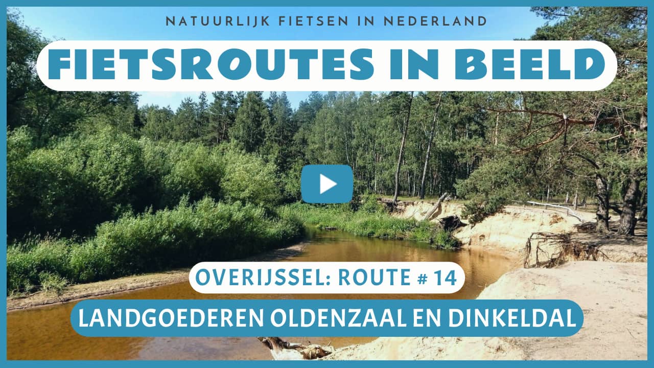 Virtueel fietsen door Landgoederen Oldenzaal en het Dinkeldal