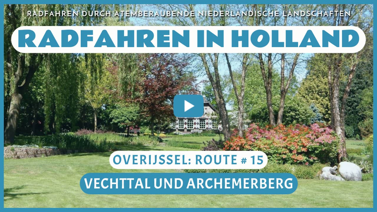 Virtuelles Radfahren durch das Vechttal und die Archemerberg
