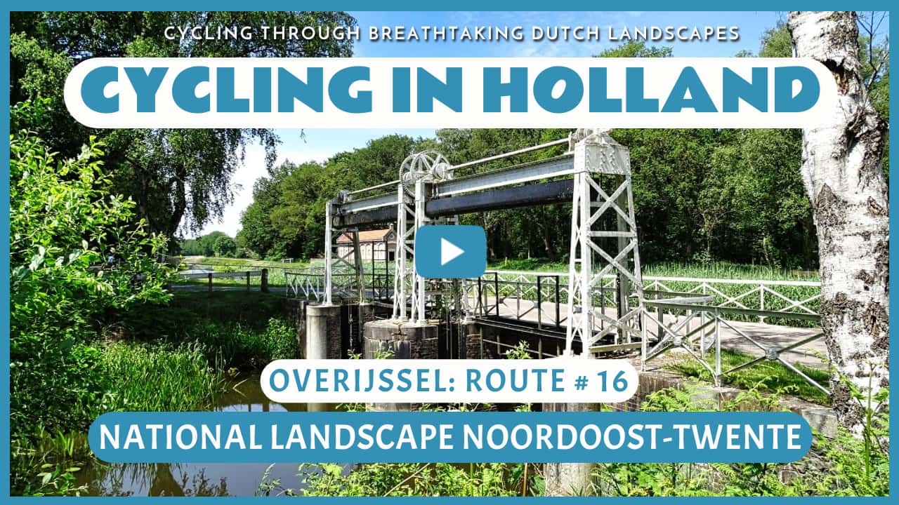 Virtual cycling through the National Landscape Noordoost-Twente