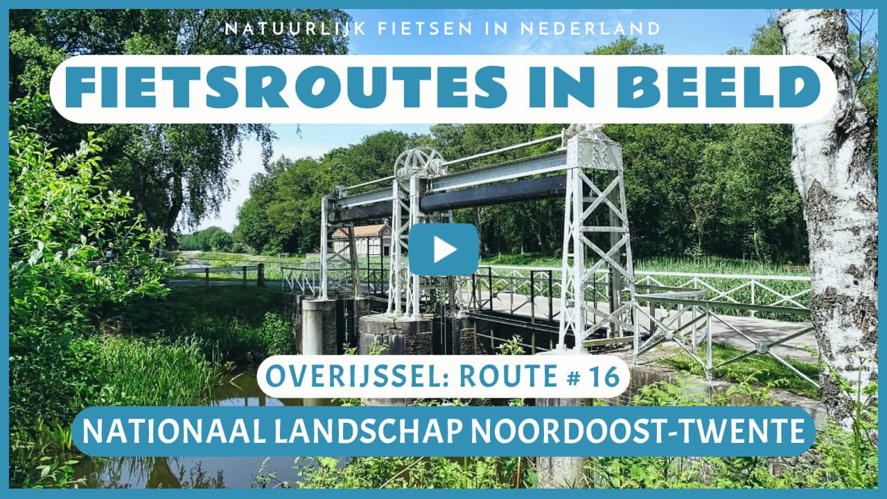 Virtueel fietsen door het Nationaal Landschap Noordoost-Twente