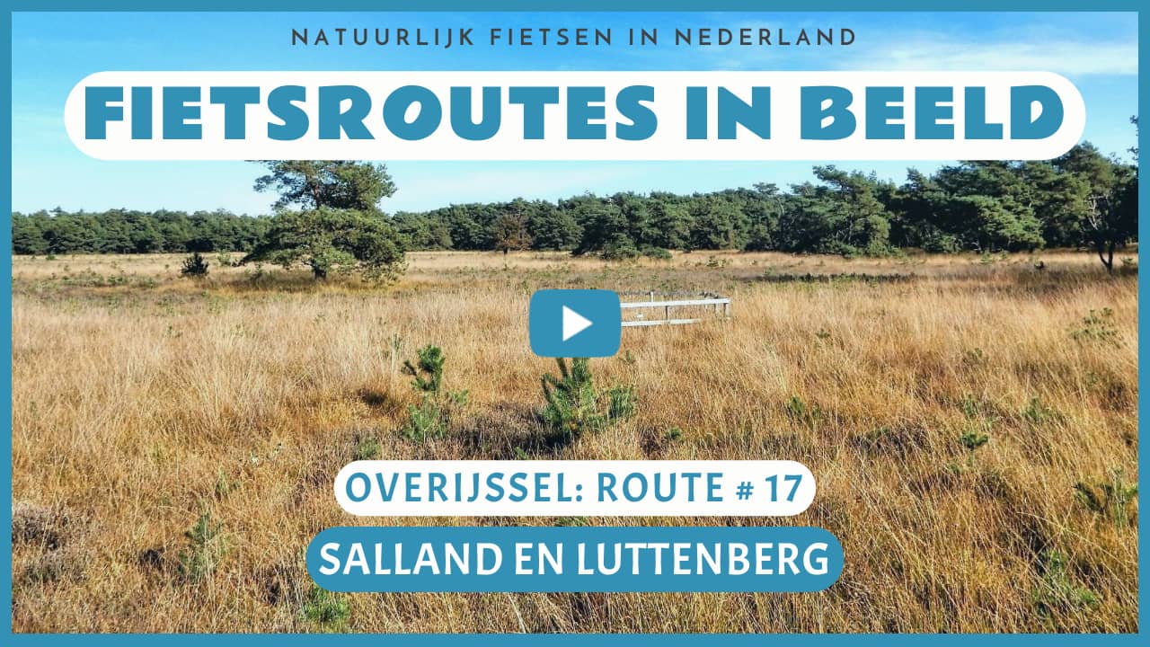 Virtueel fietsen door Salland en Luttenberg