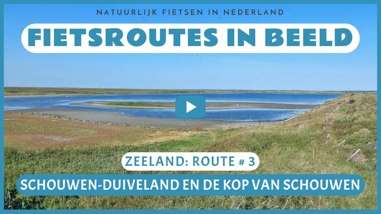 Virtueel fietsen door Schouwen-Duiveland en de Kop van Schouwen