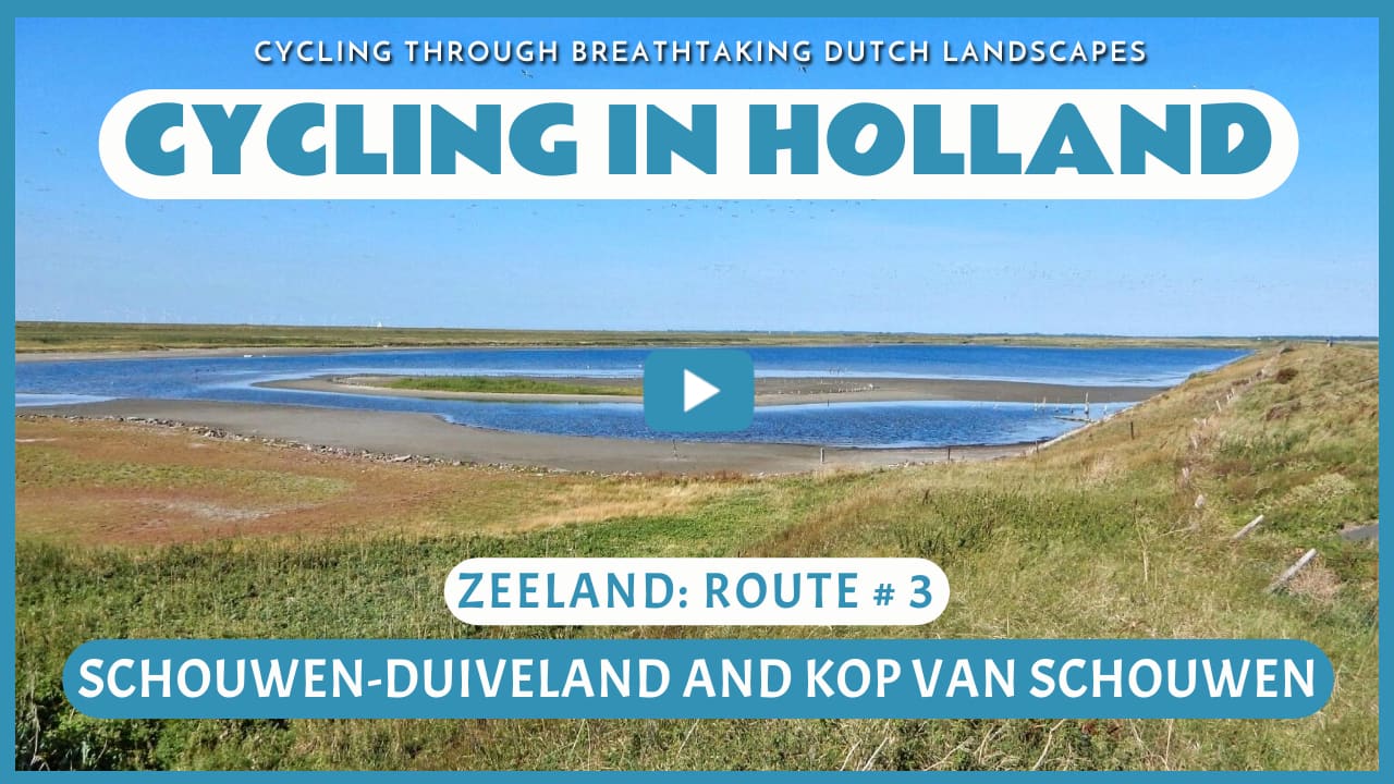 Virtual cycling through Schouwen-Duiveland and the Kop van Schouwen