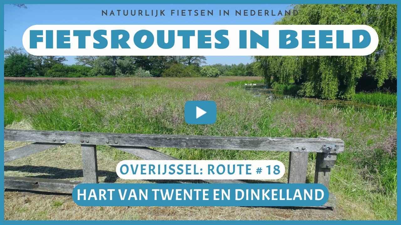 Virtueel fietsen in het Hart van Twente en het Dinkelland