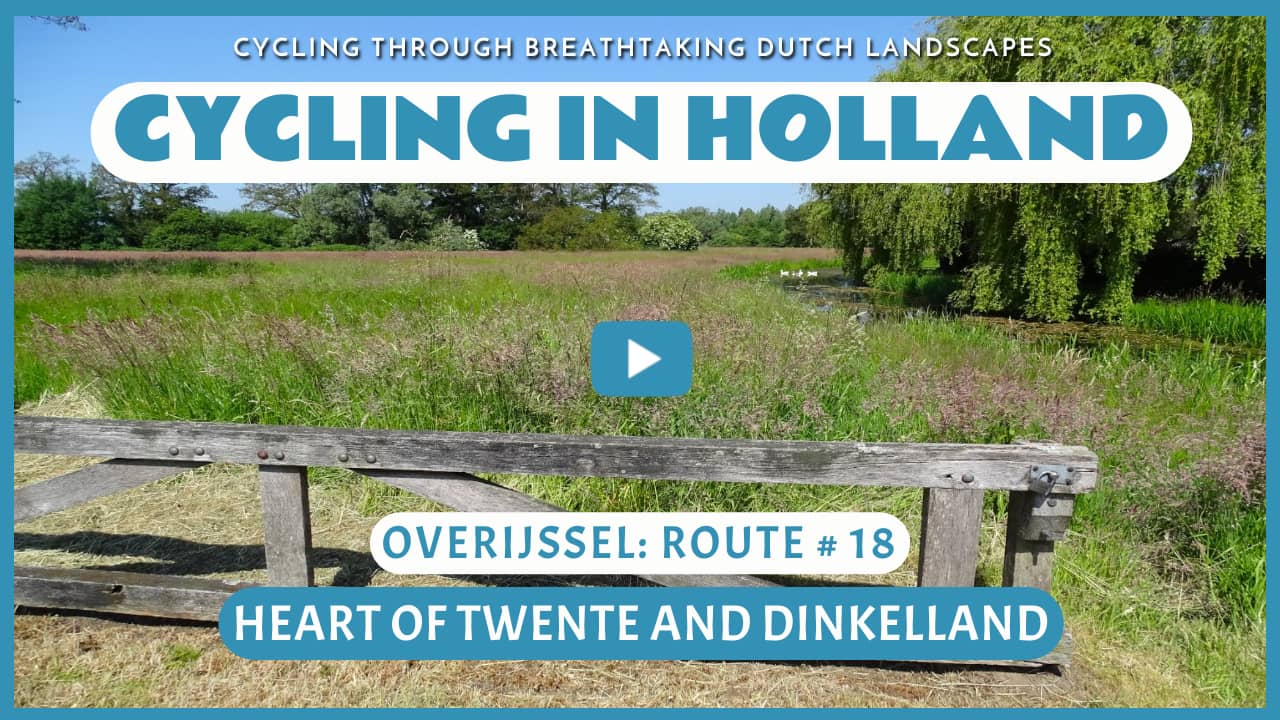 Virtual cycling in the Heart of Twente and Dinkelland