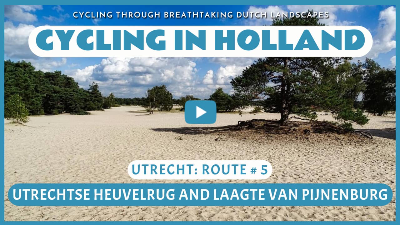 Virtual cycling in the Utrechtse Heuvelrug and Laagte van Pijnenburg