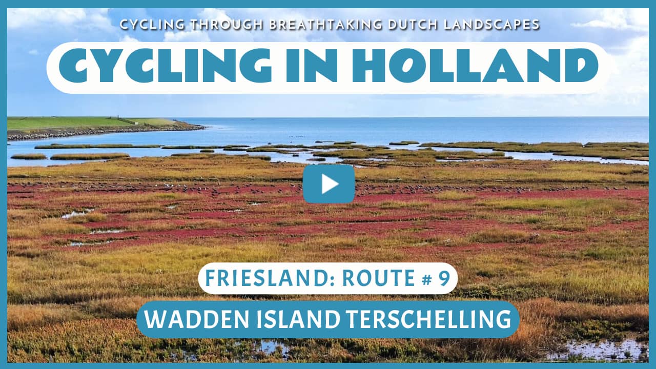 Virtual cycling on the Wadden Island Terschelling