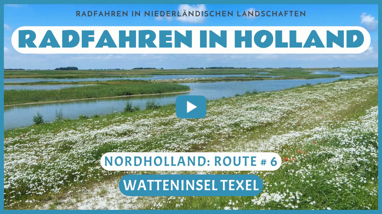 Virtuelles Radfahren auf der Watteninsel Texel