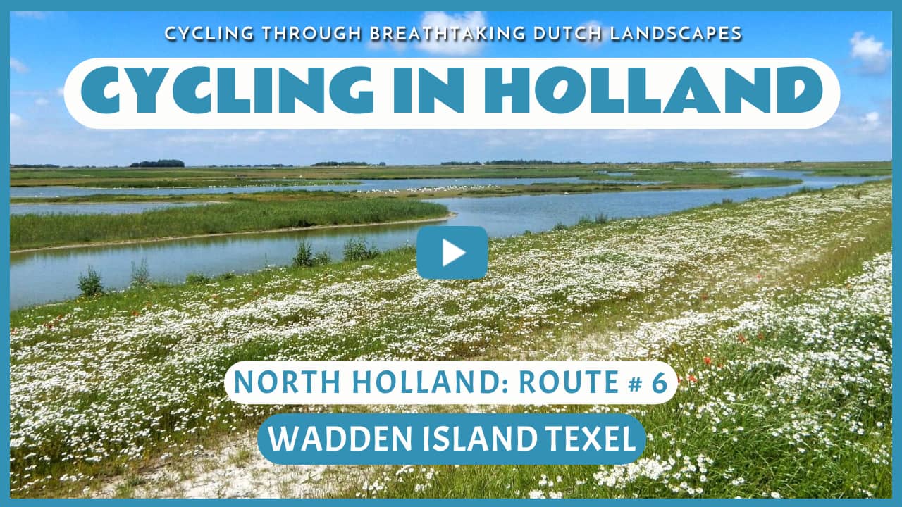 Virtual cycling on the Wadden Island Texel