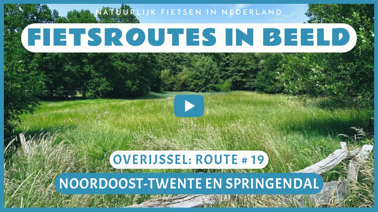 Virtueel fietsen door Noordoost-Twente en het Springendal