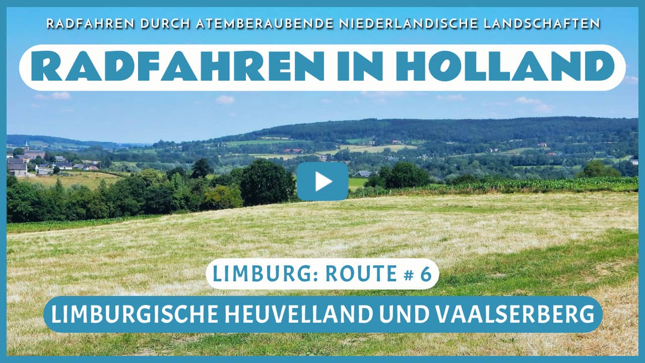 Virtuelles Radfahren im Limburgischen Heuvelland und am Vaalserberg