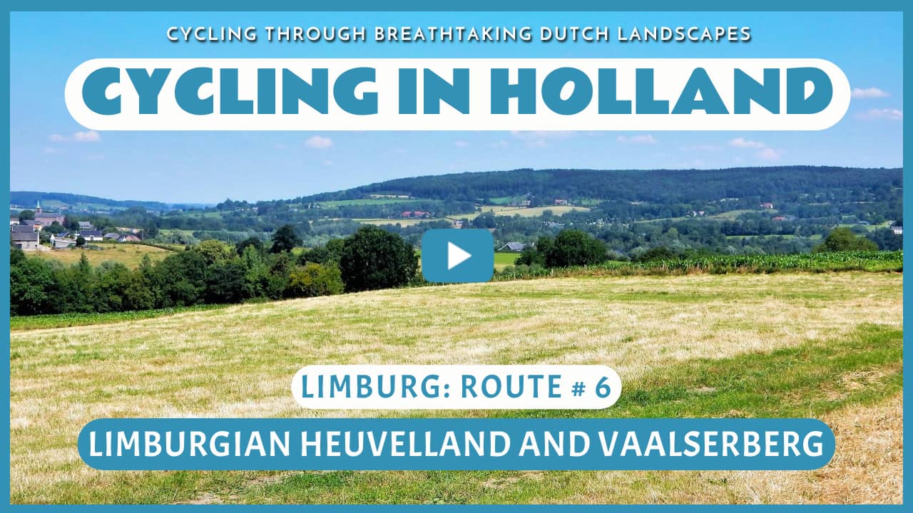 Virtual cycling in the Limburgian Heuvelland and the Vaalserberg