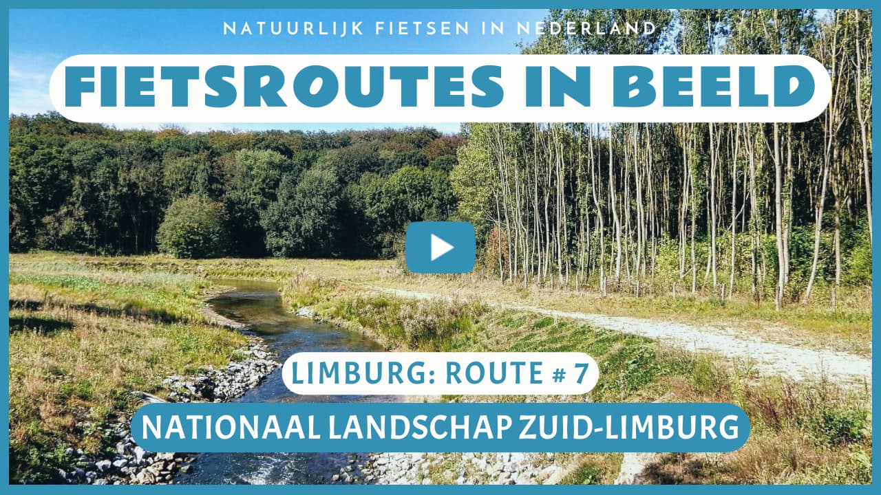 Virtueel fietsen door het Nationaal Landschap Zuid-Limburg