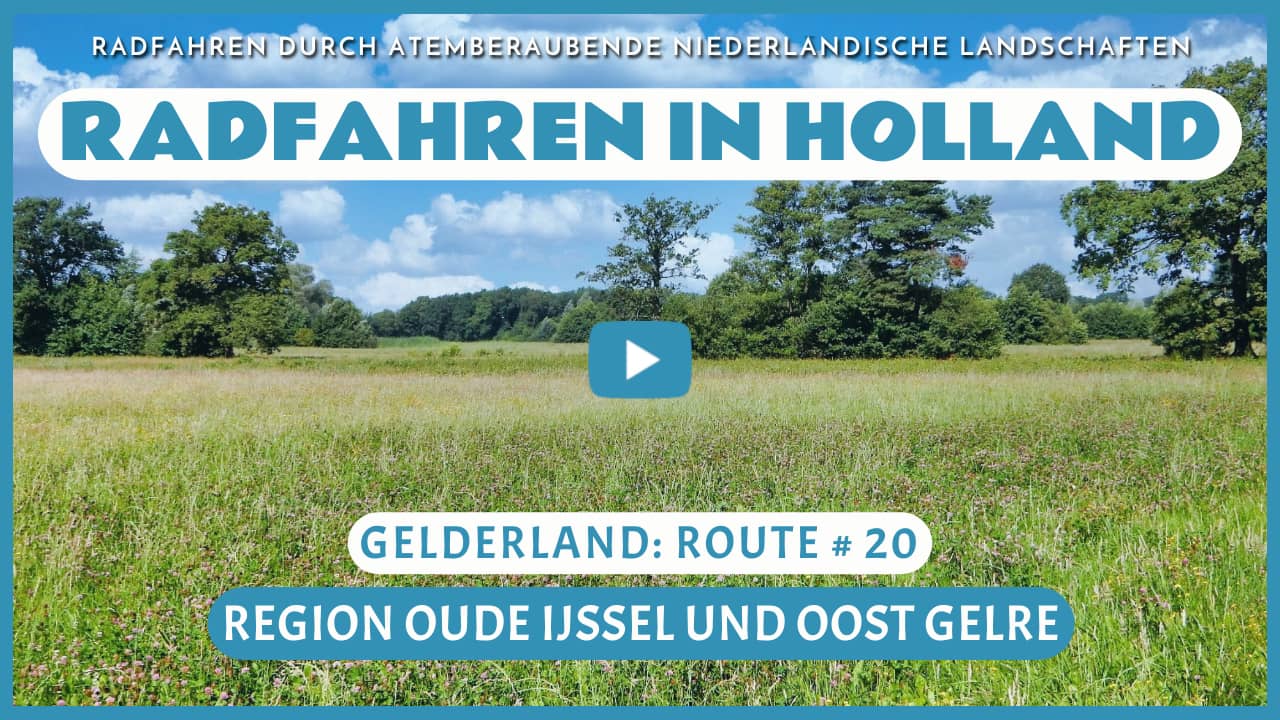Virtuelles Radfahren in der Oude IJsselstreek und Oost Gelre
