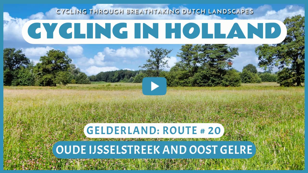 Virtual cycling in the Oude IJsselstreek and Oost Gelre