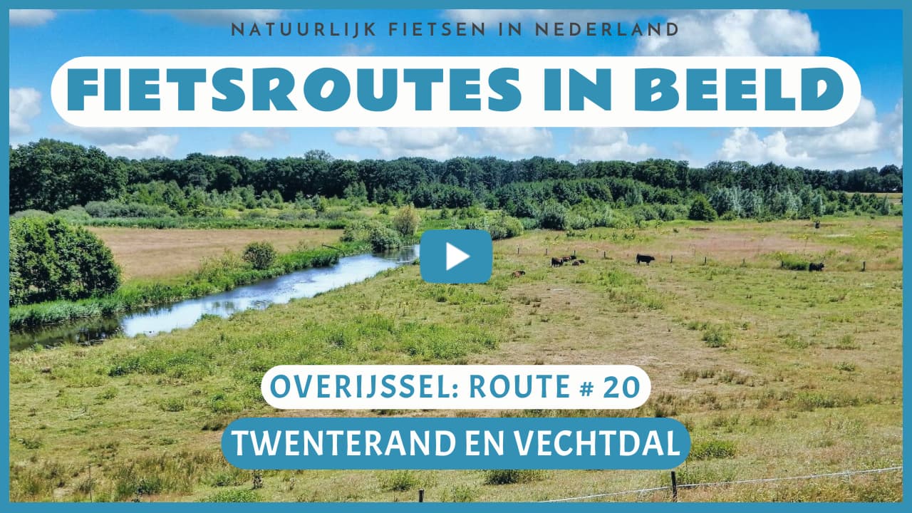 Virtueel fietsen in Twenterand en het Vechtdal