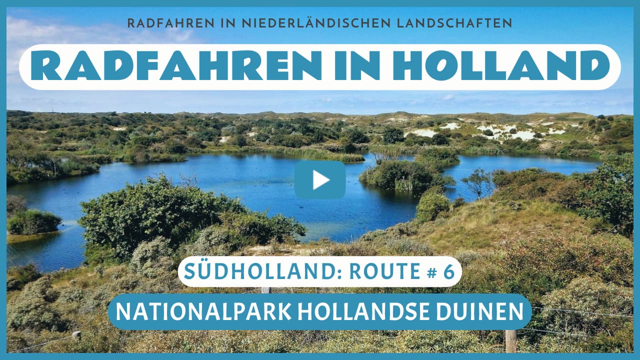 Virtuelles Radfahren durch den Nationalpark Hollandse Duinen