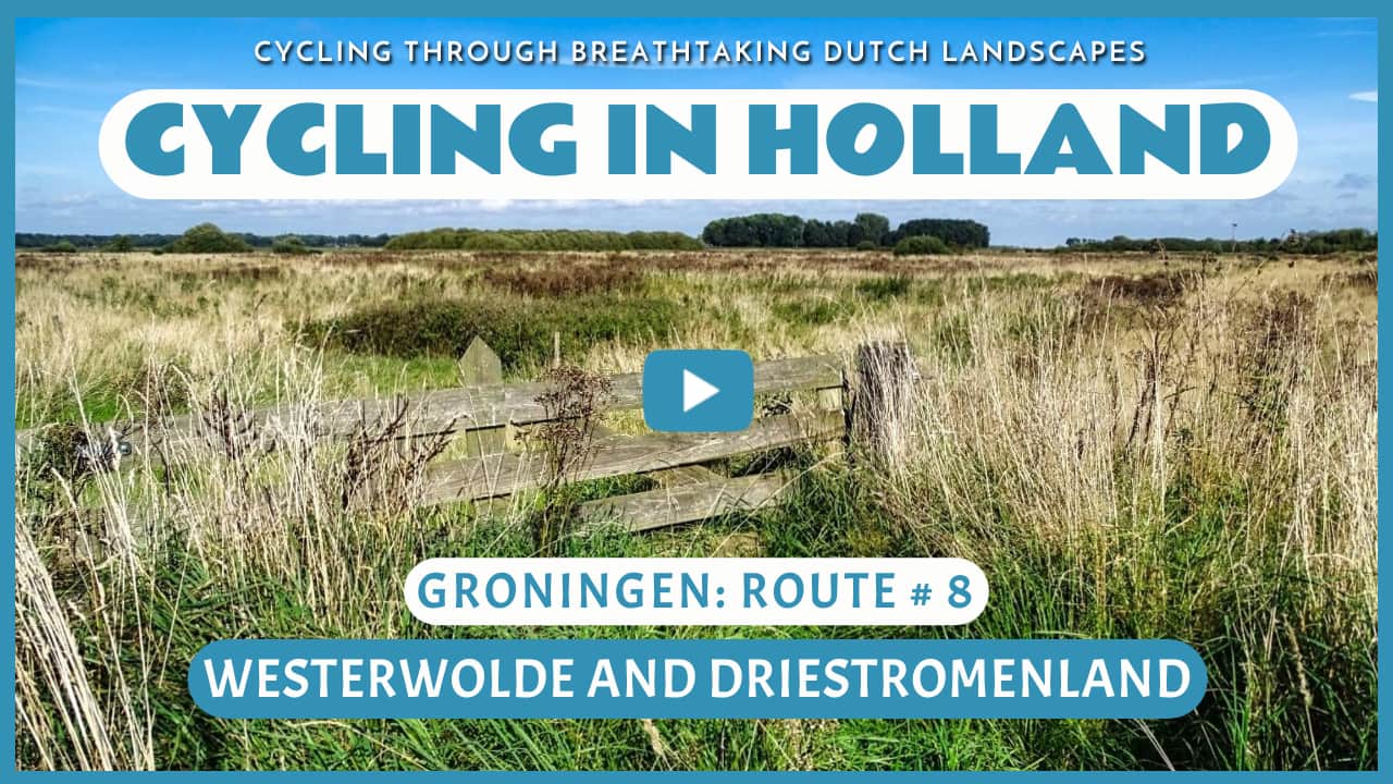 Virtual cycling through Westerwolde and Driestromenland