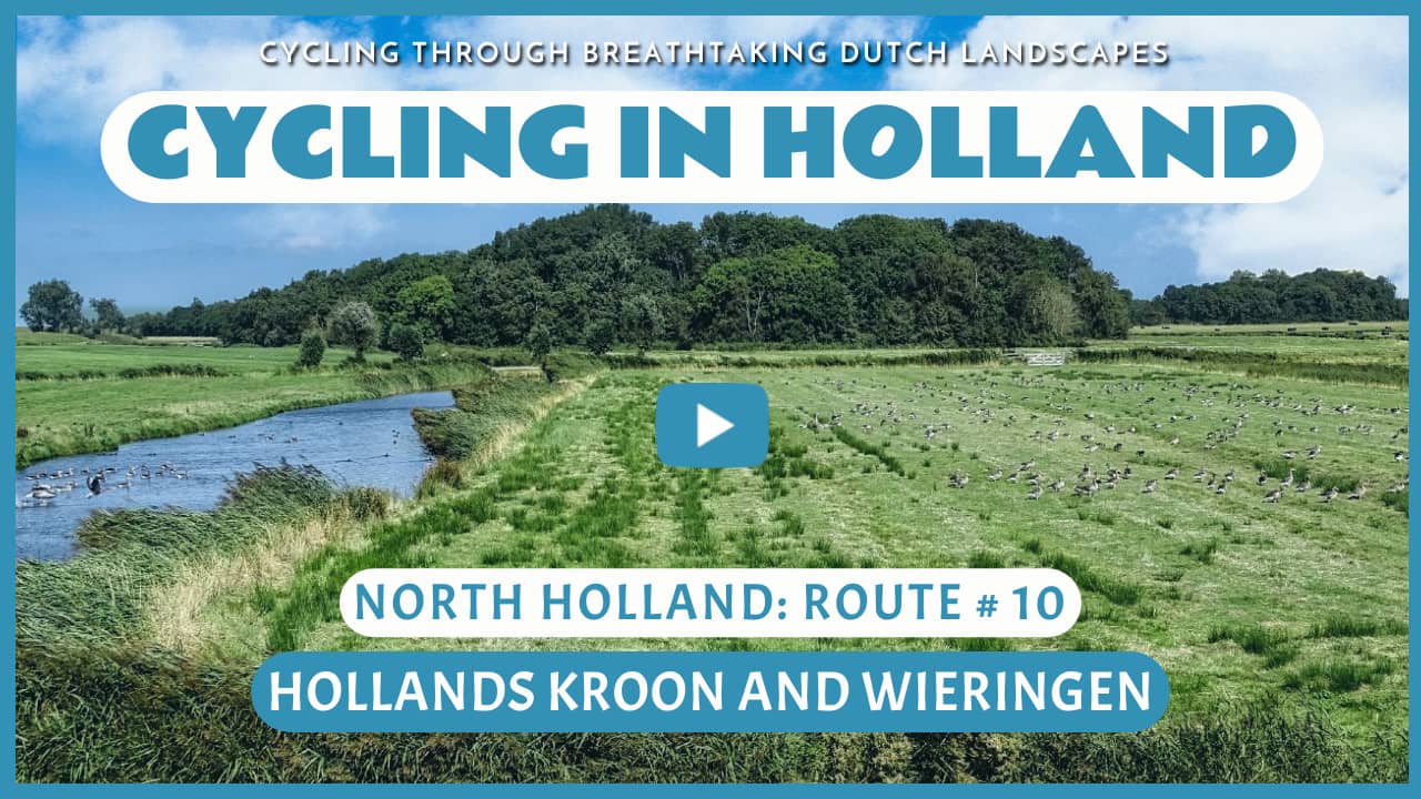 Virtual cycling in Hollands Kroon and Wieringen