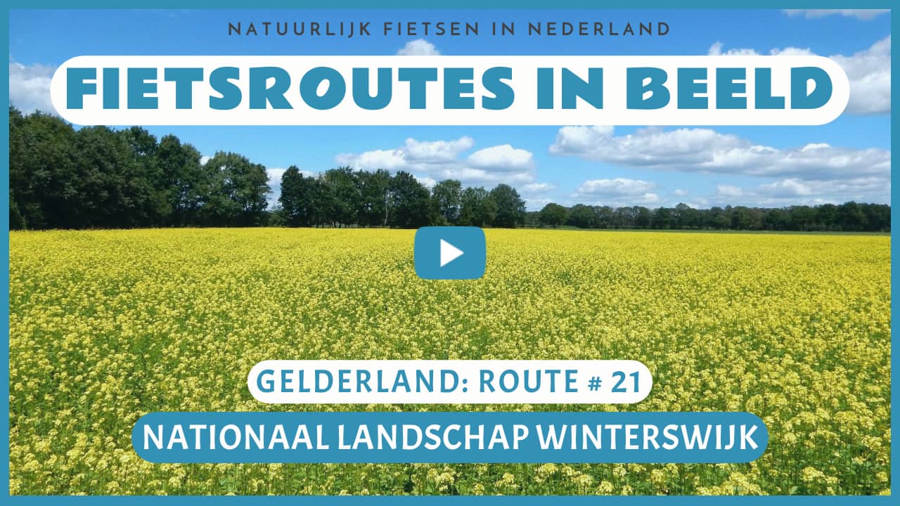Virtueel fietsen door het Nationaal Landschap Winterswijk