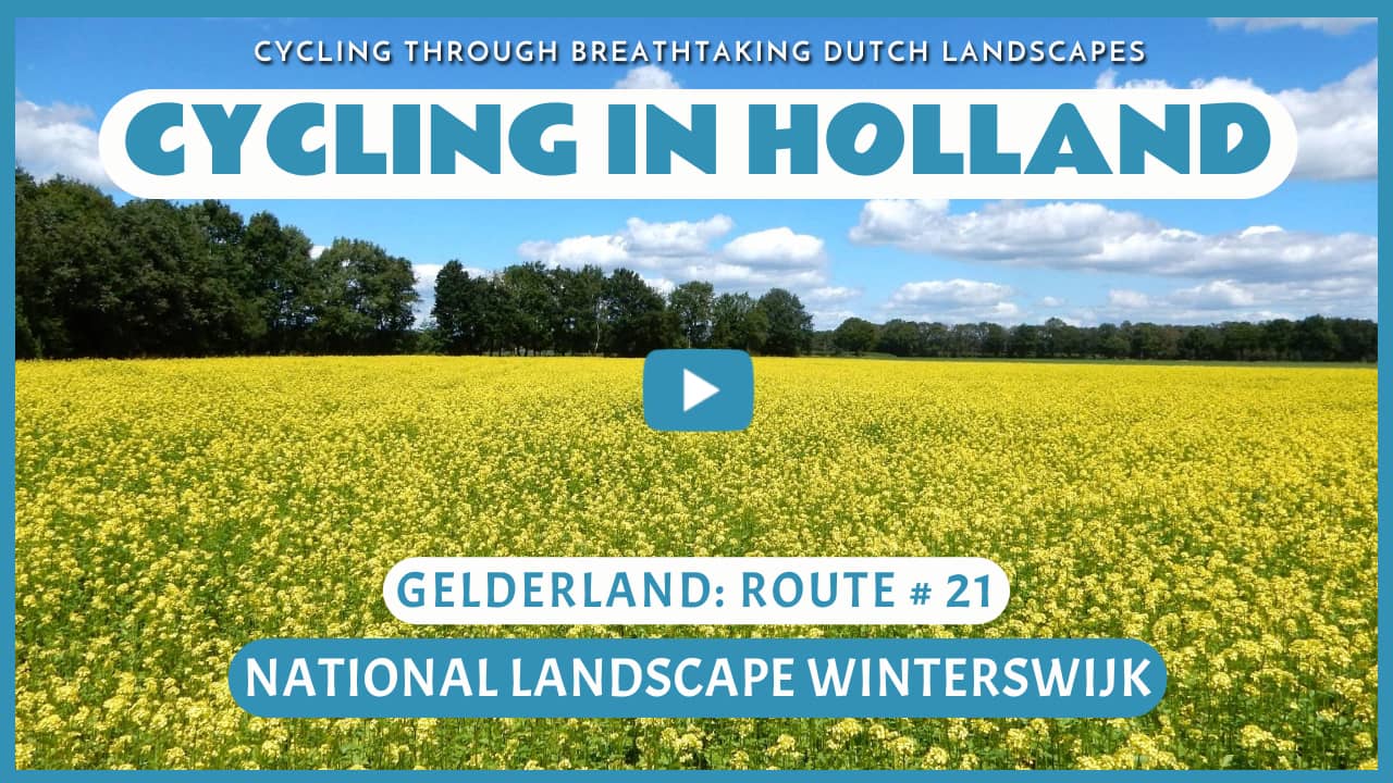 Virtual cycling through the National Landscape Winterswijk